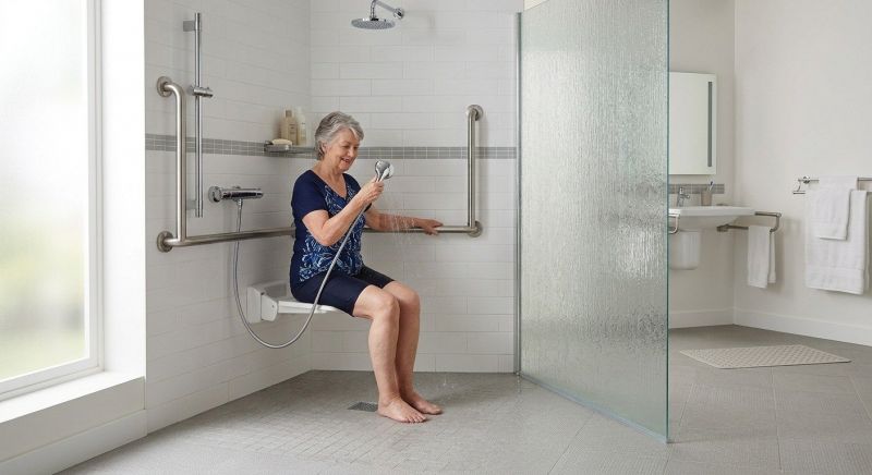 Handicap Shower Installation in Sarasota County, FL