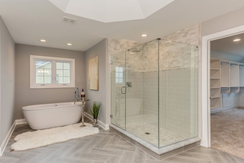 Floor-to-Ceiling Glass Showers