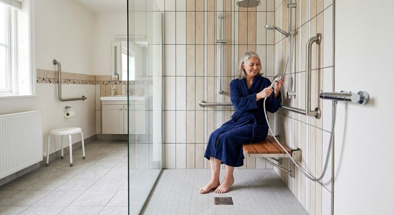 Handicap Shower Installation in Pinellas County, FL