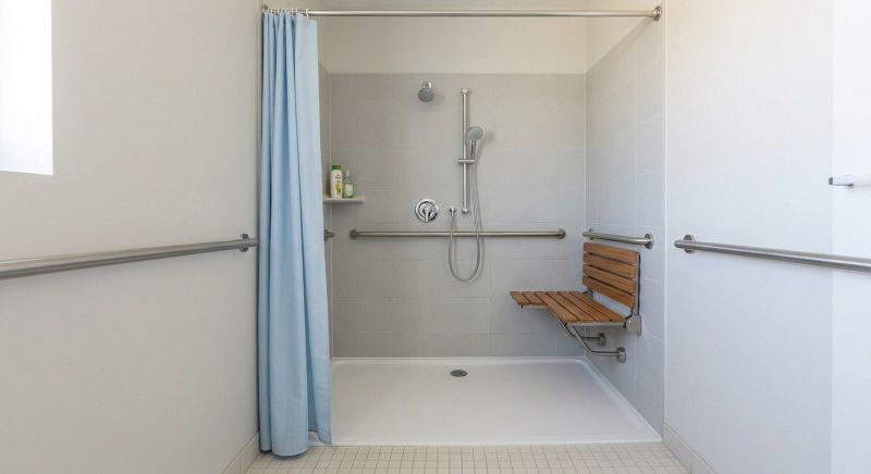 Senior Shower Installation in Bucks County, PA