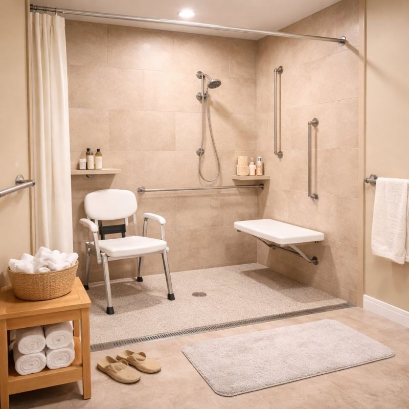 Walk In Shower Installation in Manchester, NH